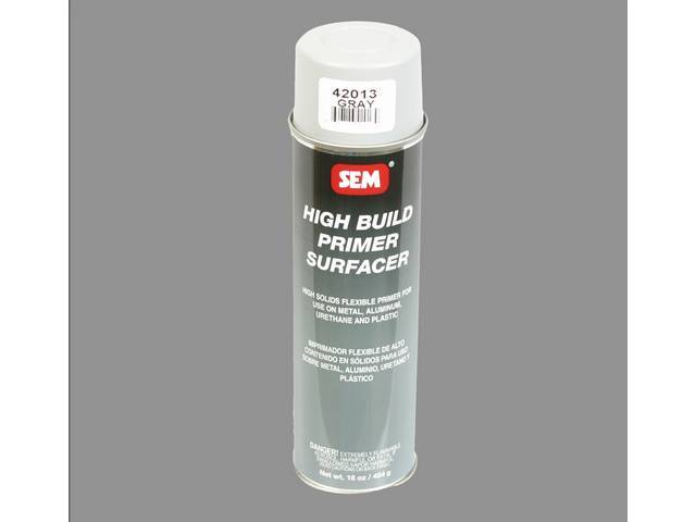 Spray Paint, Primer Surfacer, Gray, High Build