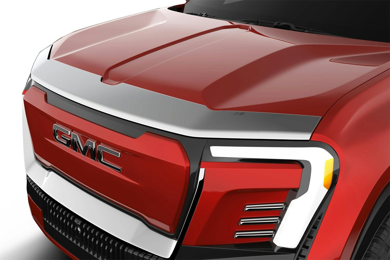 AVS 622228 Aeroskin Hood Protector; Chrome