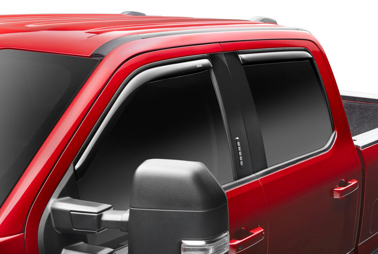 AVS 194381 Ventvisor Deflector; Smoke; In-Channel; 4 pc.