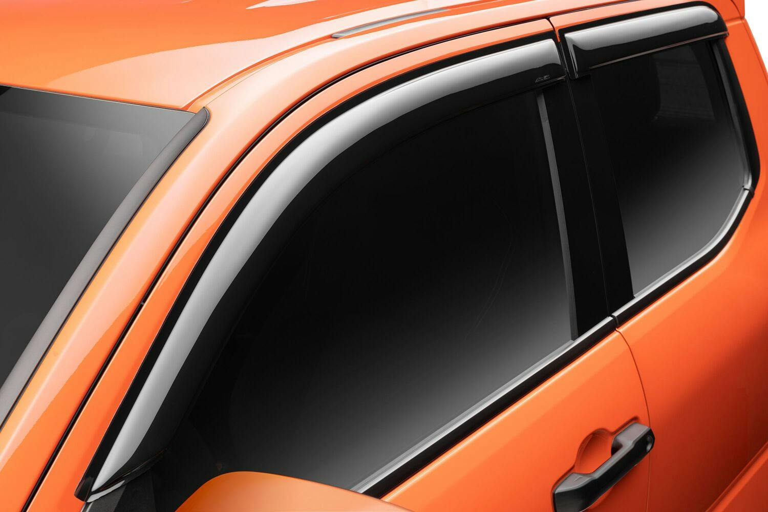 AVS 94270 Ventvisor Deflector; Smoke; Outside Mount; 4 pc.