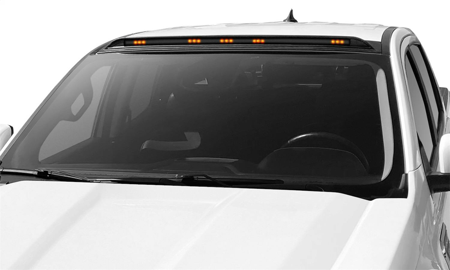 AVS 698294 AeroCab Marker Light with five amber LED; Black