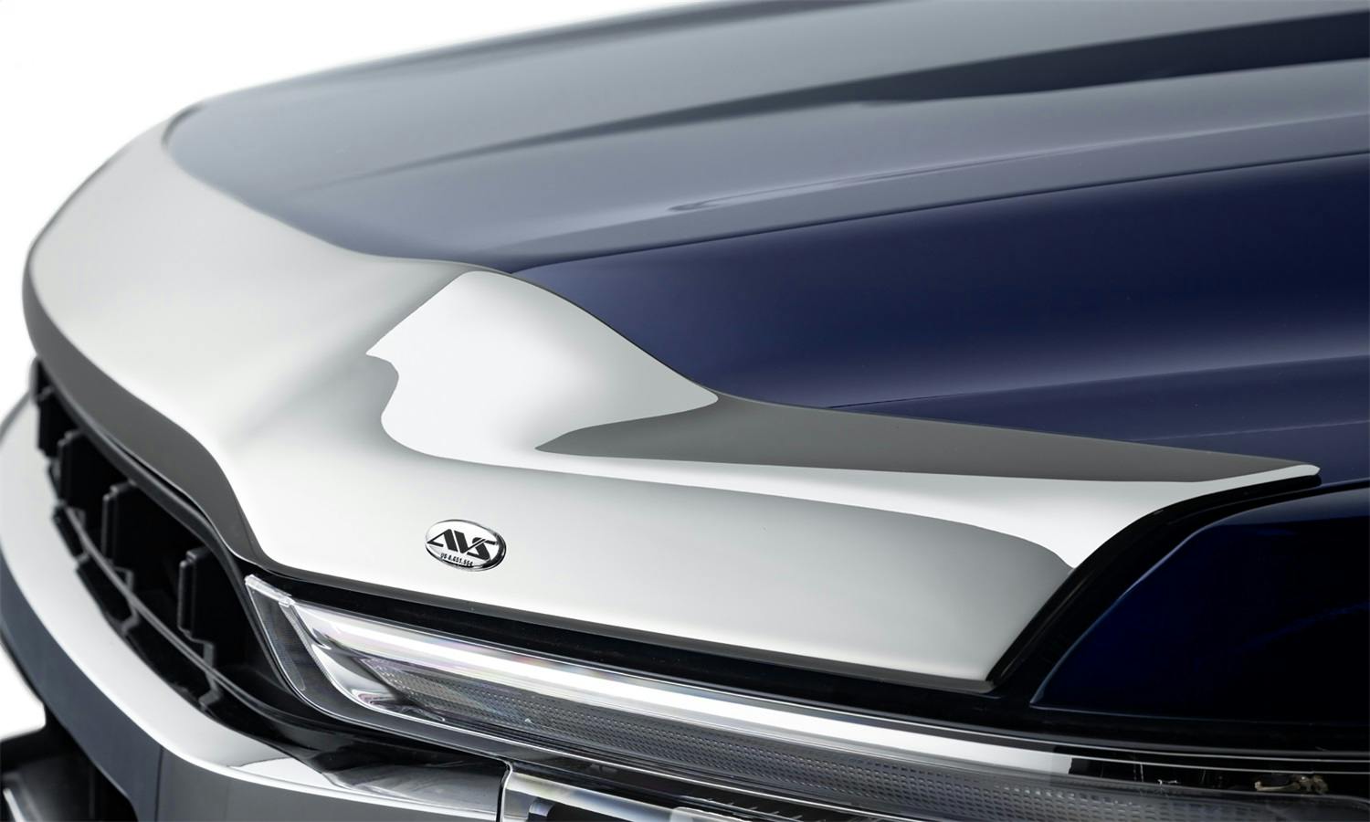 AVS 622196 Aeroskin Hood Protector; Chrome