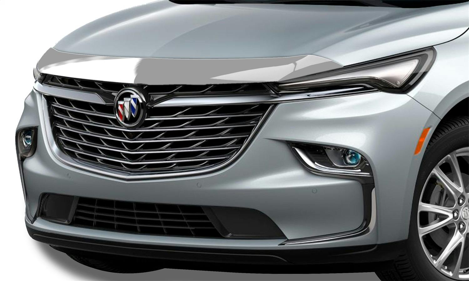 AVS 622293 Aeroskin Hood Protector; Chrome