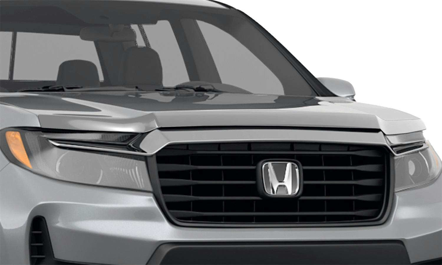 AVS 622206 Aeroskin Hood Protector; Chrome