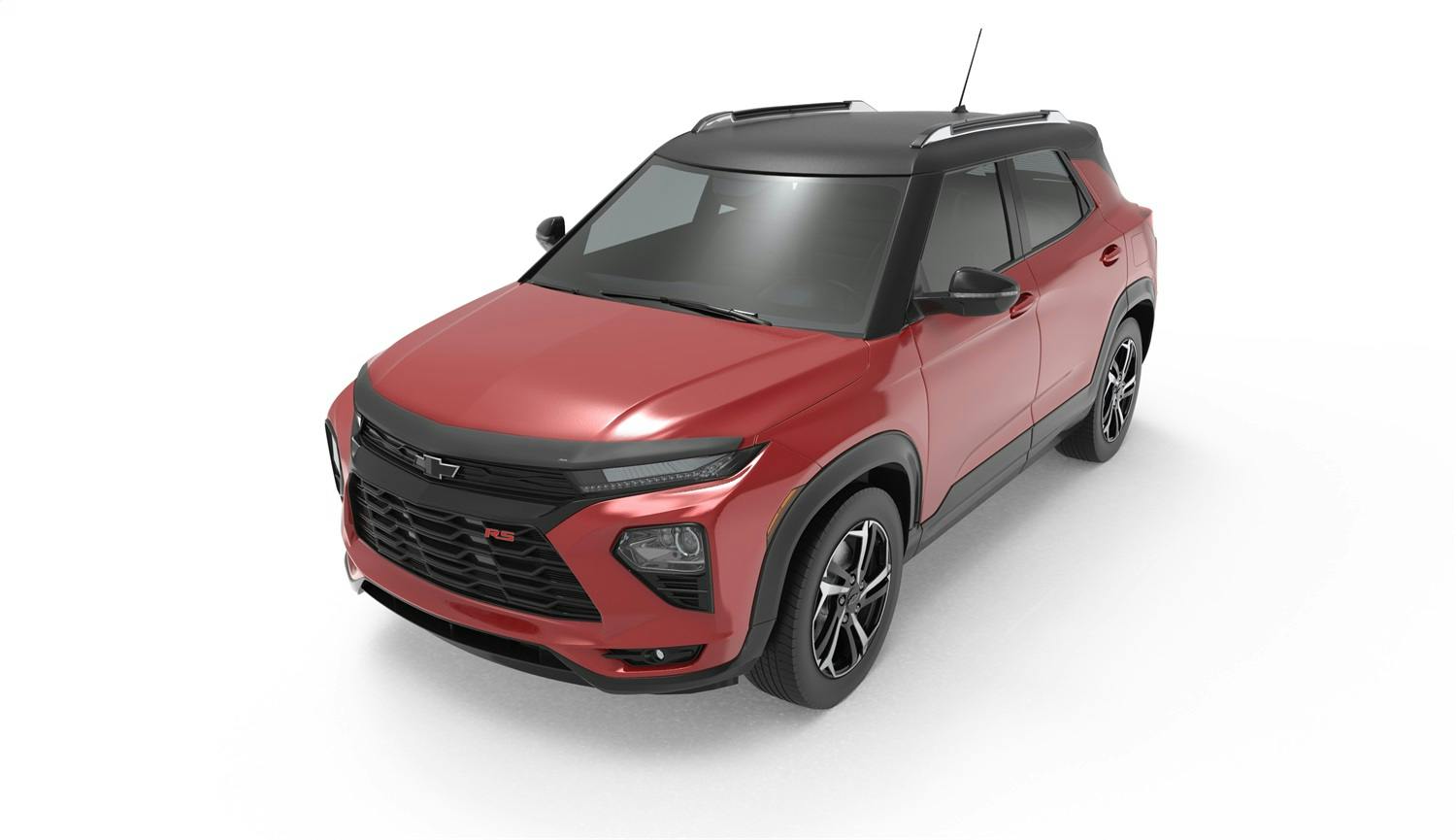 AVS 377192 Aeroskin Hood Protector; Matte Black