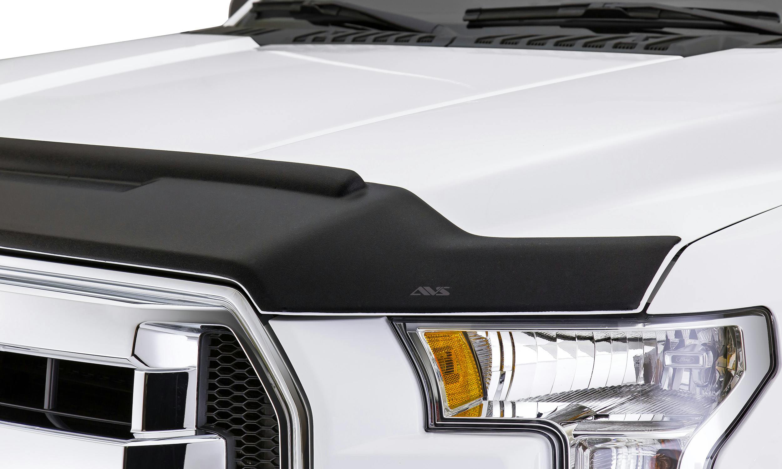 AVS 436147 Aeroskin II Hood Protector; Textured Black