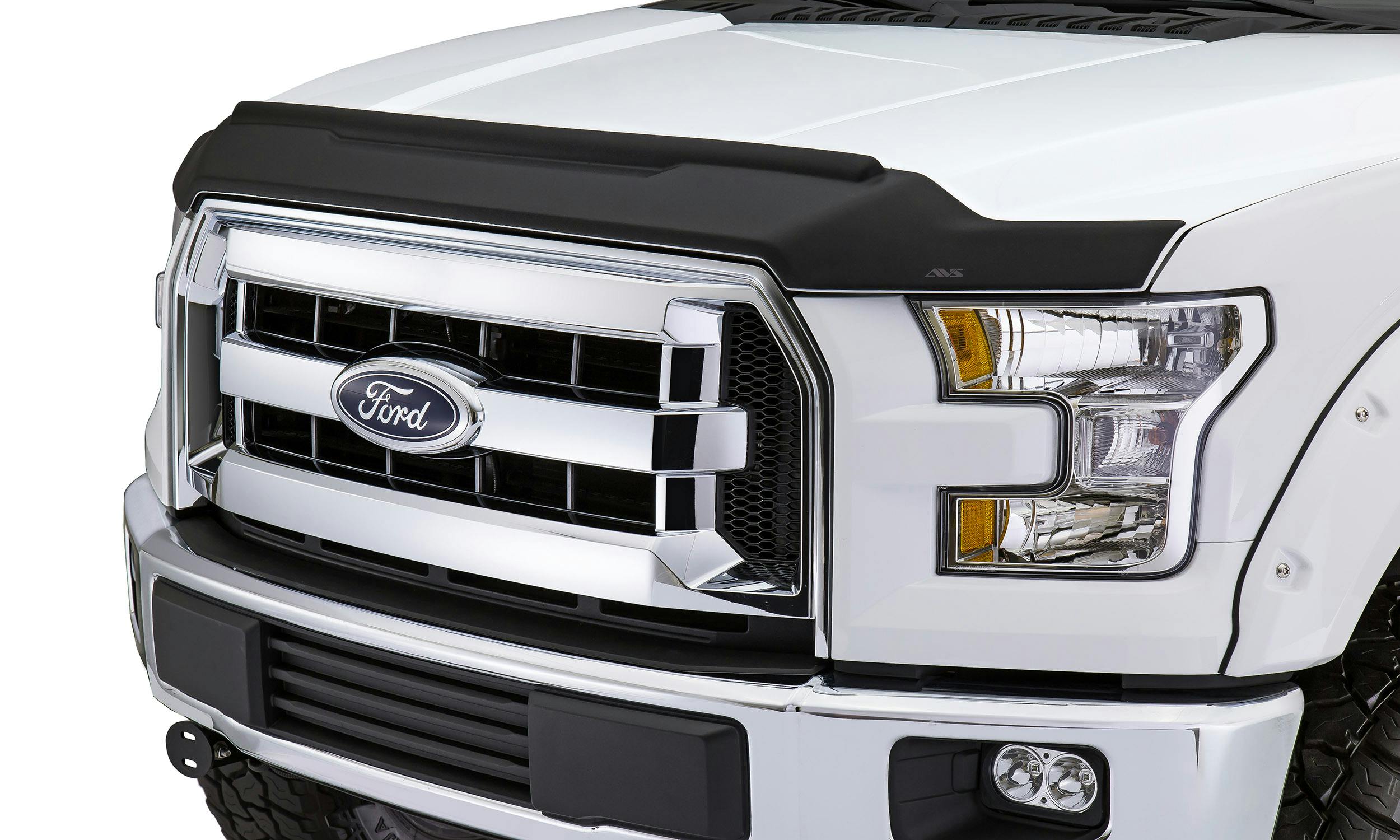 AVS 436001 Aeroskin II Hood Protector; Textured Black