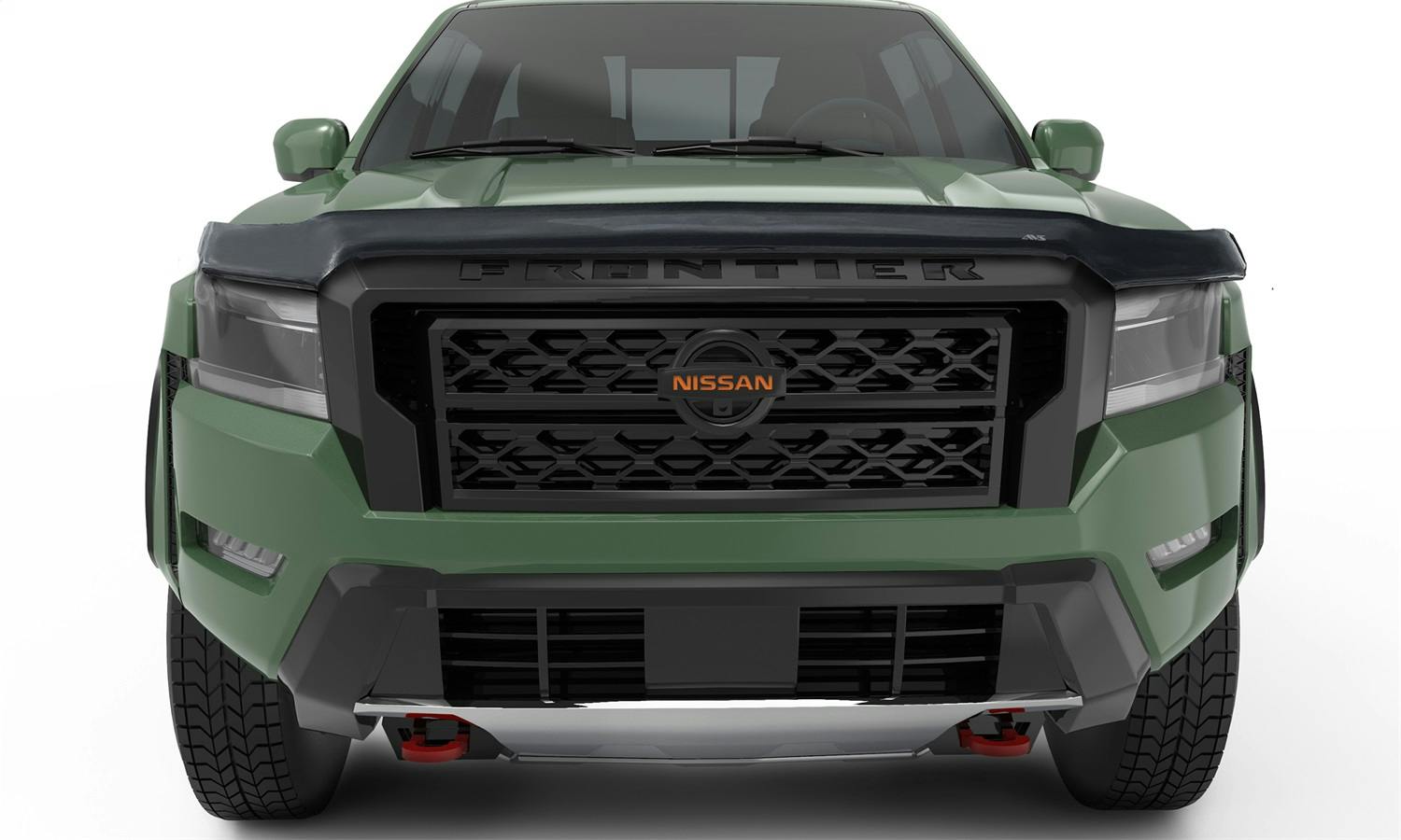 AVS 25975 Bugflector II Hood Shield; Smoke