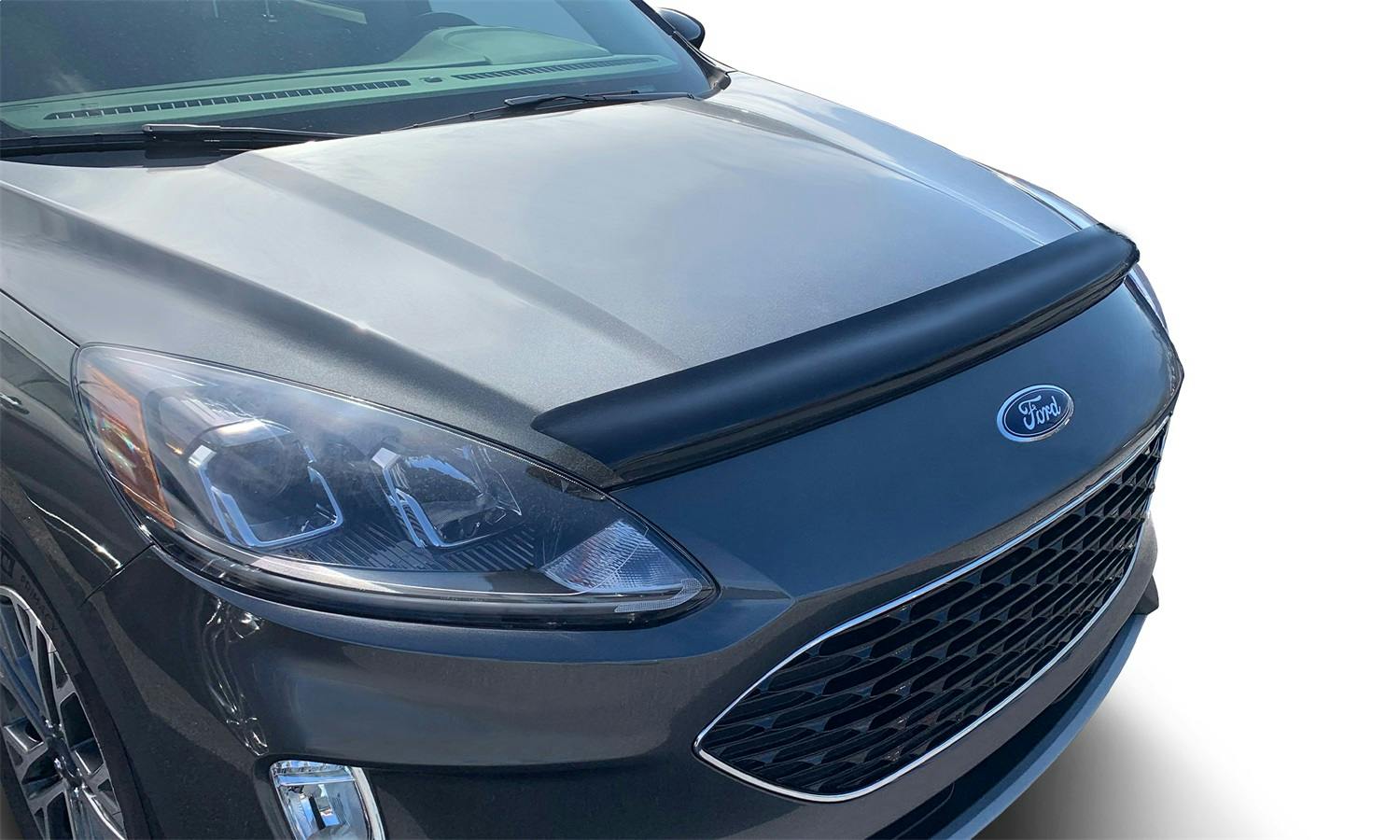 AVS 20151 Carflector Hood Shield; Smoke
