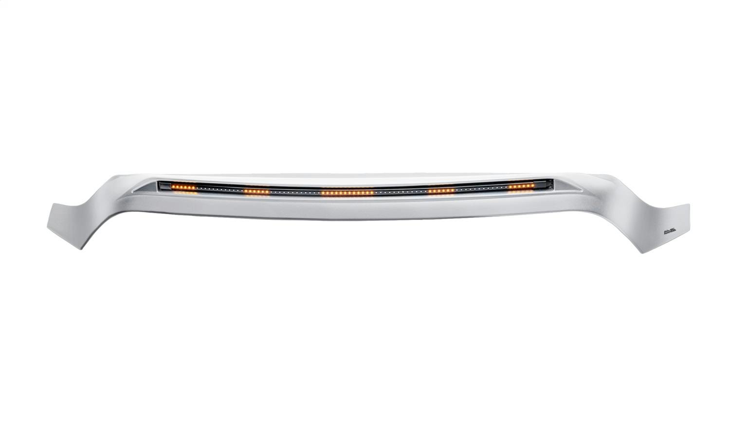 AVS 953163-JSC Aeroskin LightShield Pro Color Match Hood Shield; Billet Silver Metallic