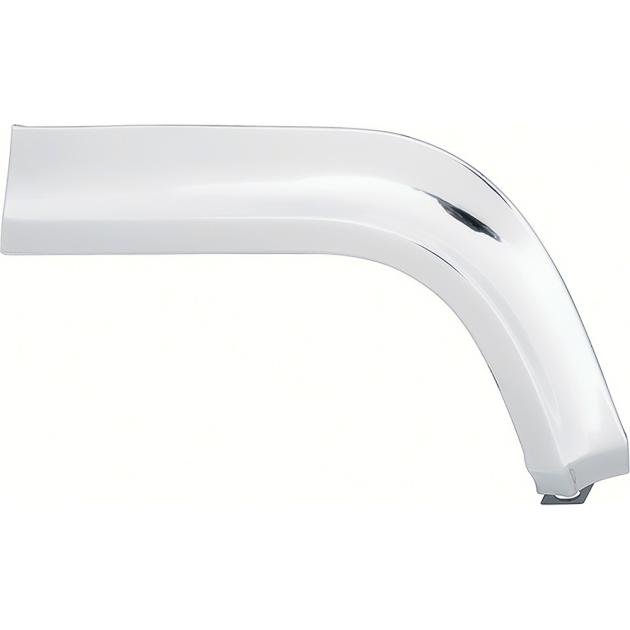 1963 Chevy Impala, Bel Air, Biscayne, Full Size, Upper Front Eyebrow Molding, LH Driver Side
