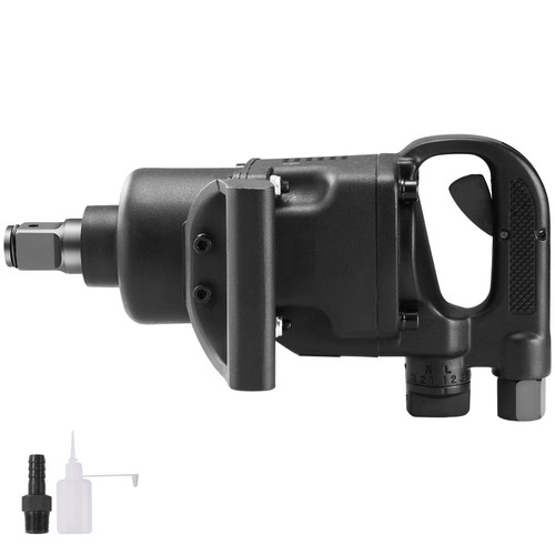1-Inch Air Impact Wrench - Up to 2730 ft-lbs Torque, Lightweight with Dual Handles for Heavy-Duty Repairs & Maintenance