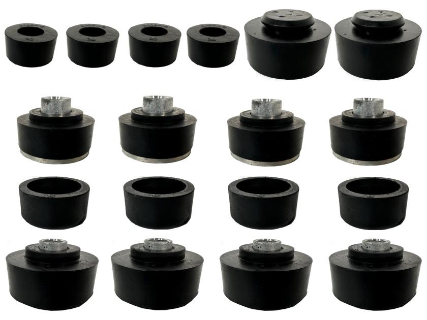 Auto Pro USA Body Mount Bushing Set, Includes All Mounting Bushings, Sedan And Hardtop BM1005
