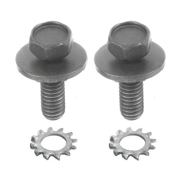 Redline Restomotive 1964-1966 Ford Thunderbird 4 Piece Trunk Latch Catch Hardware Set
