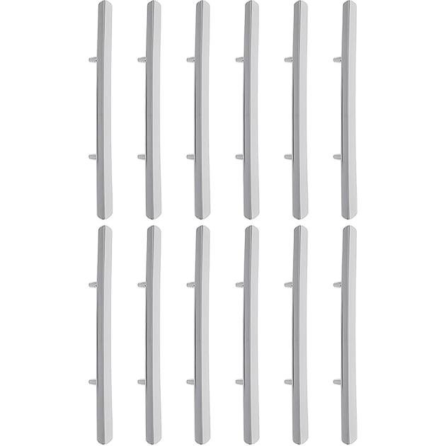1967-68 Firebird, Trans Am, Rear Quarter Louver Trim, with Hardware,12 Piece Set