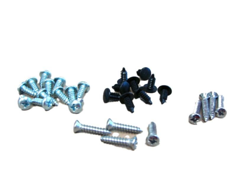 Redline Restomotive 1958-1960 Ford Thunderbird 29 Piece Console Hardware Kit