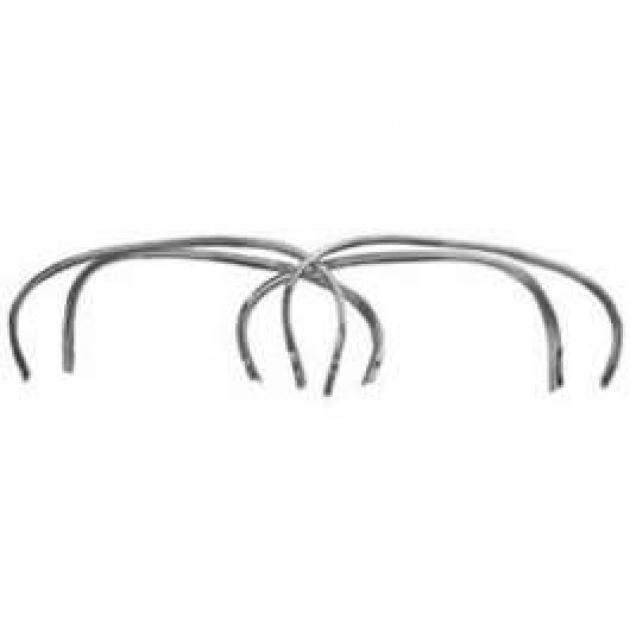 Full Size Chevy Wheel Well Opening Molding Set, Impala, 1970