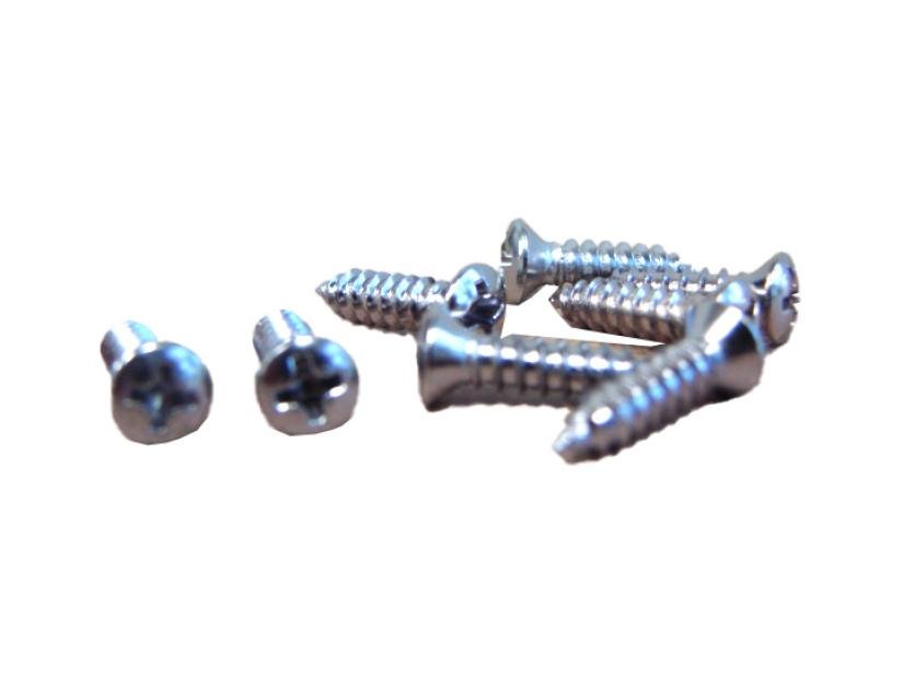 Redline Restomotive 1964-1966 Ford Thunderbird Stainless Steel Door Panel Molding Screw Set