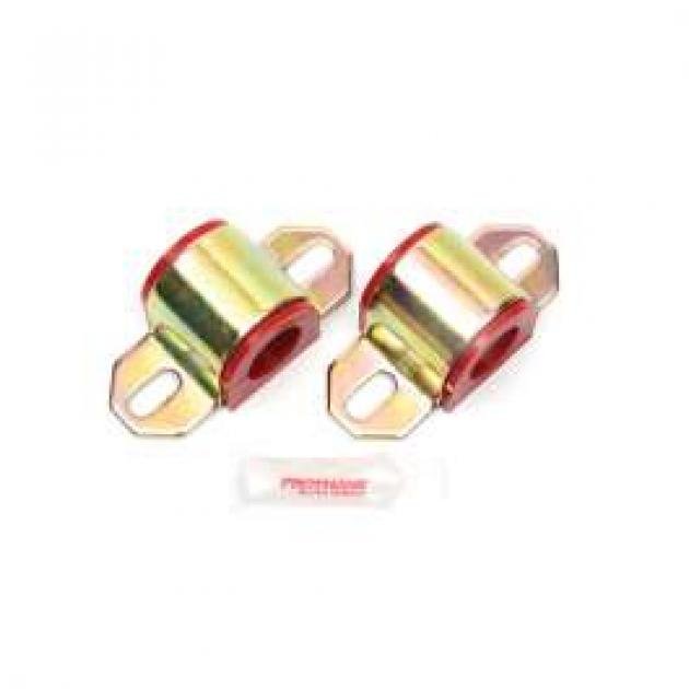 Firebird Sway Bar Frame Brackets & Bushings,Polyurethane,1",Red, 1967-1969