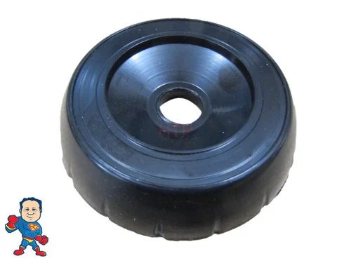 Black Notched Buttress Diverter Cap 3 3/4″ for Hot Tubs and Spas – Replacement Part