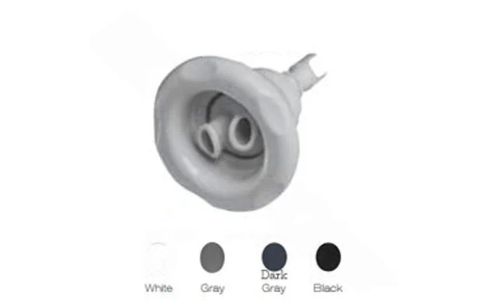 Black Poly Storm Twin Roto Gunite Jet Internal with 5-Scallop