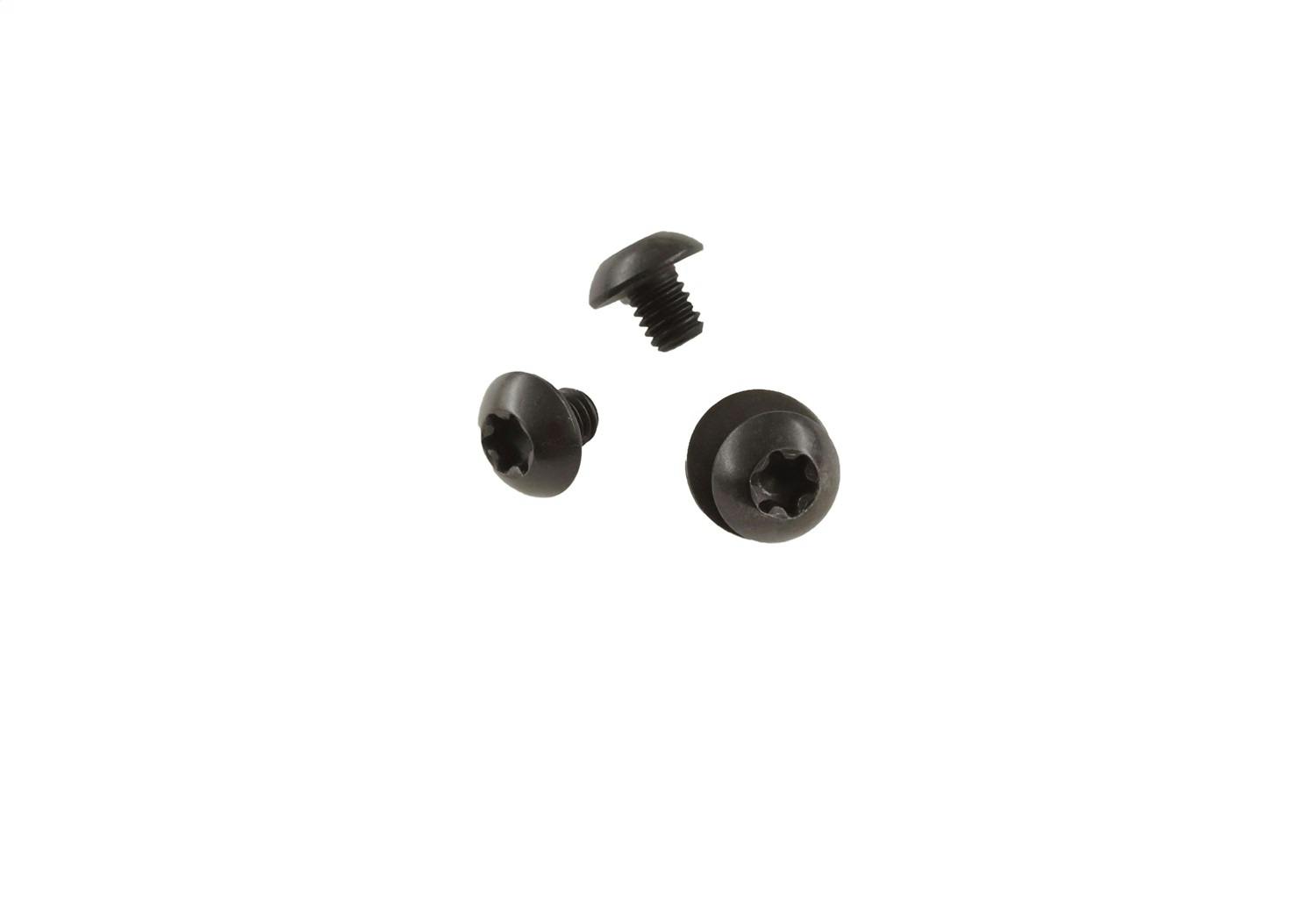 Bushwacker 100034-01 Pocket Style Fender Flares Bolt Kit; Black Stainless Steel