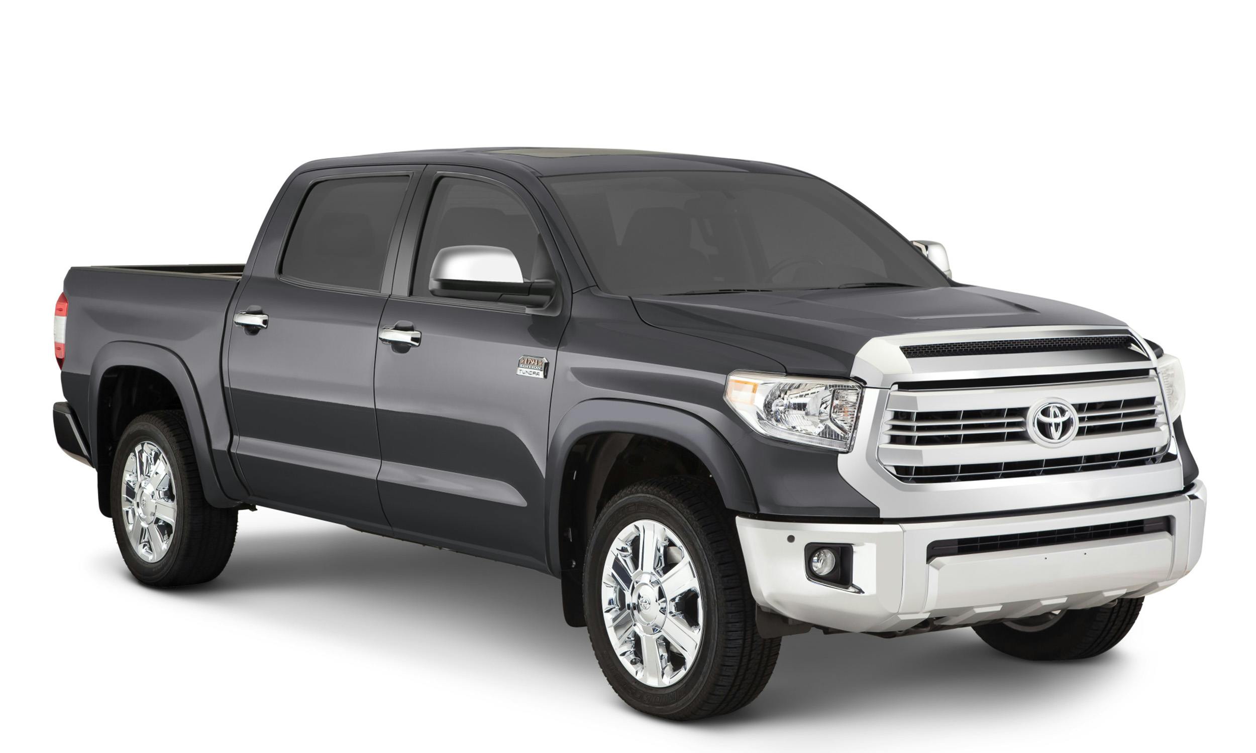 Bushwacker 30917-63 Fender Flares OE Style Color Magnetic Grey Metallic Smooth Finish 4 Pc
