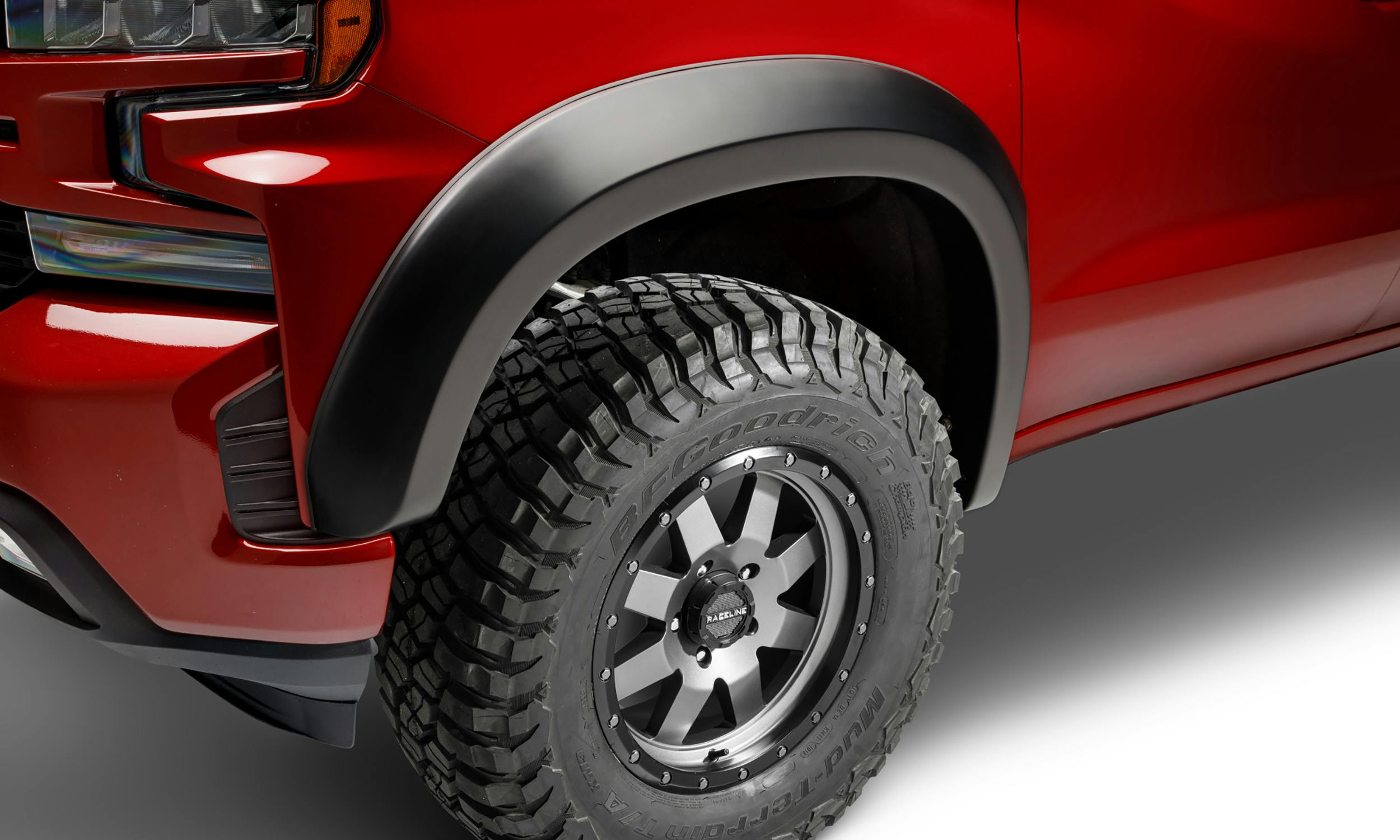 Bushwacker 40155-02 Extend-A-Fender Style Fender Flares, 2pc
