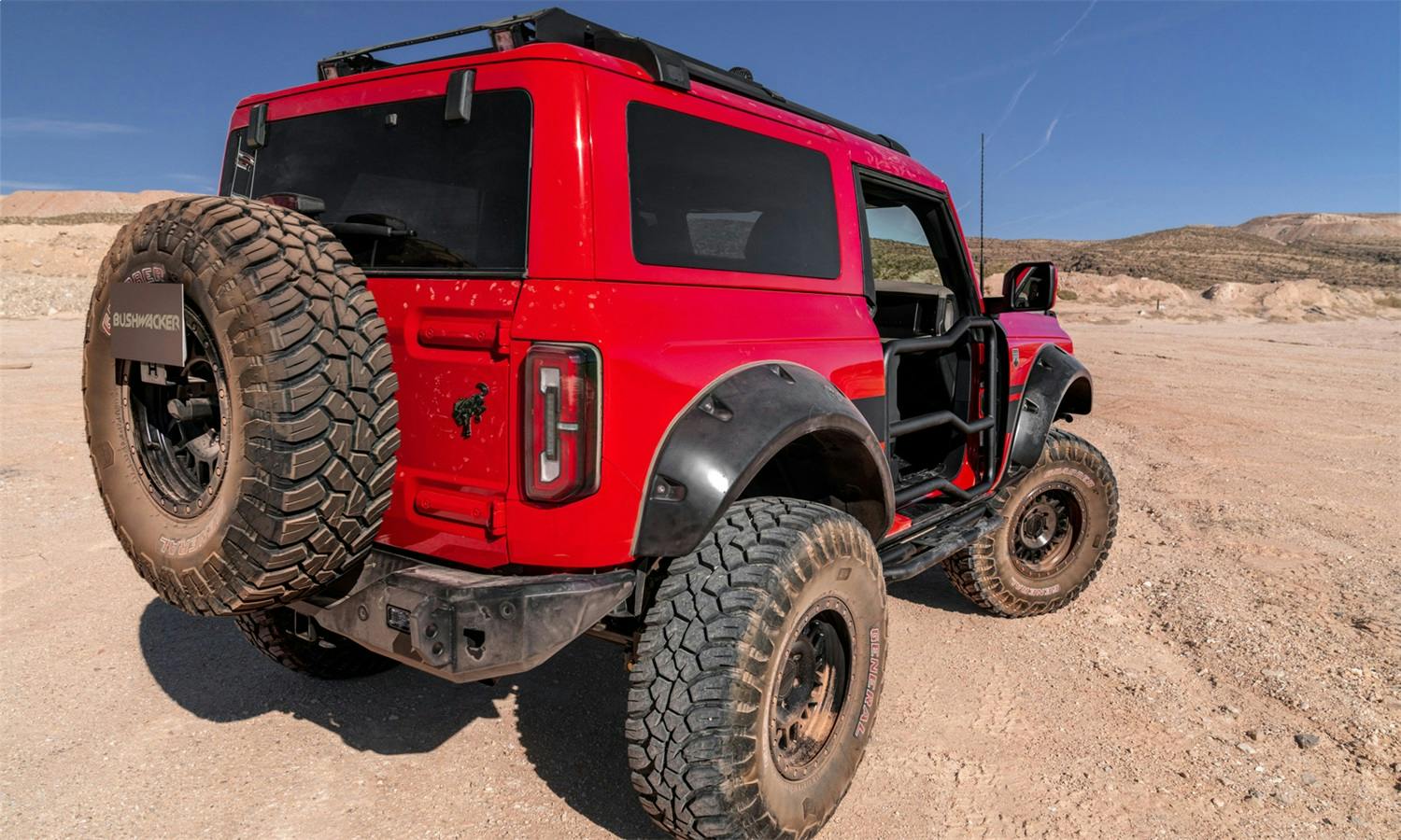 Bushwacker 20965-02 Fender Flares Pocket Style 4Pc