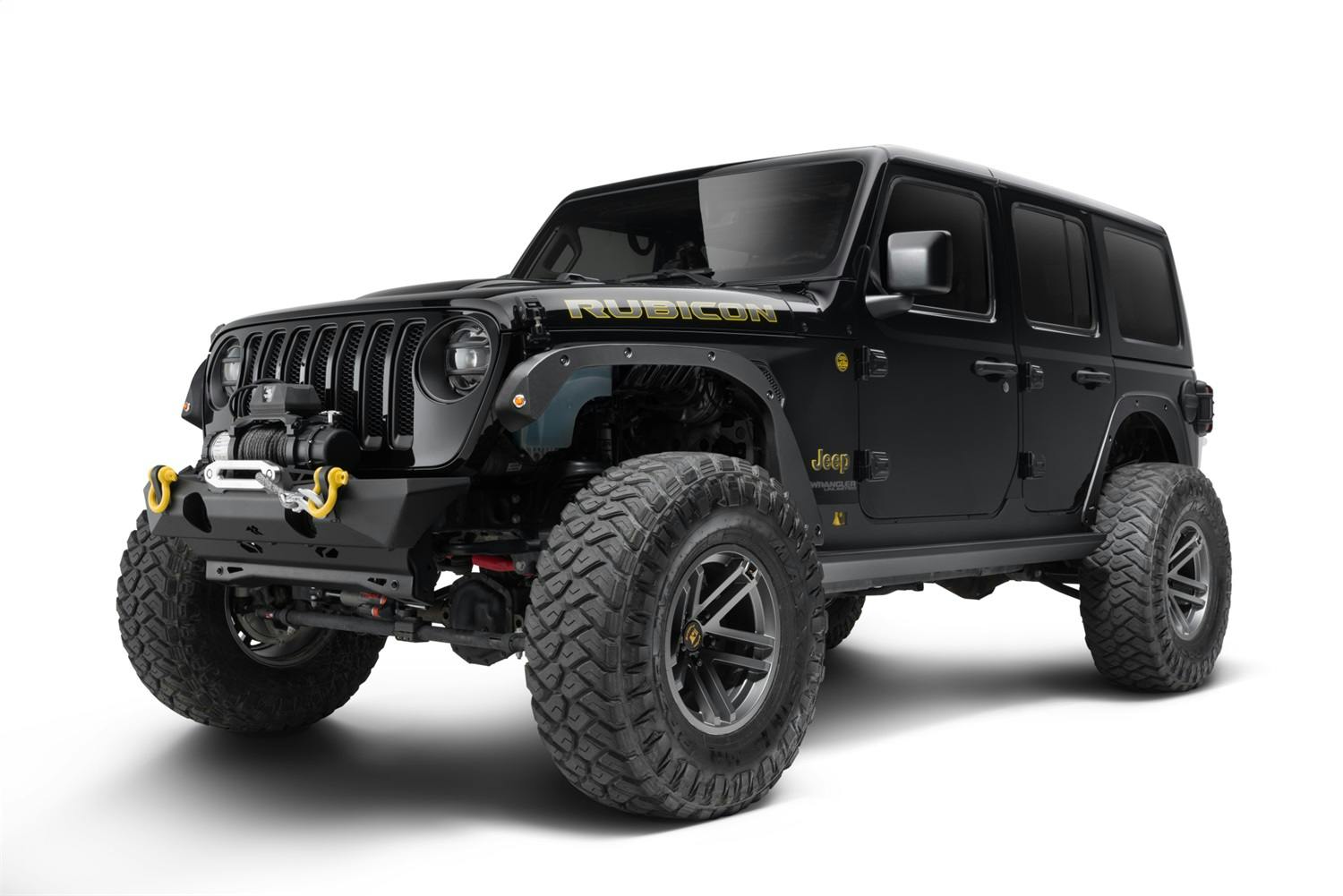Bushwacker 14096 Trail Armor Fender Delete Kit for 18-22 Jeep Wrangler 2-dr;4-dr