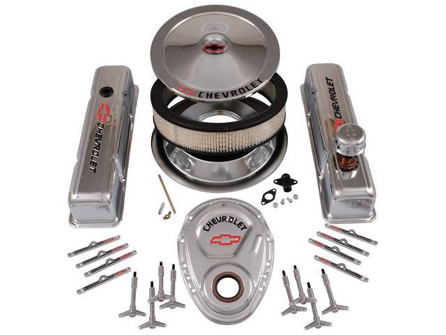 Engine Dress Up Kit, *Chevrolet*, Chrome Finish