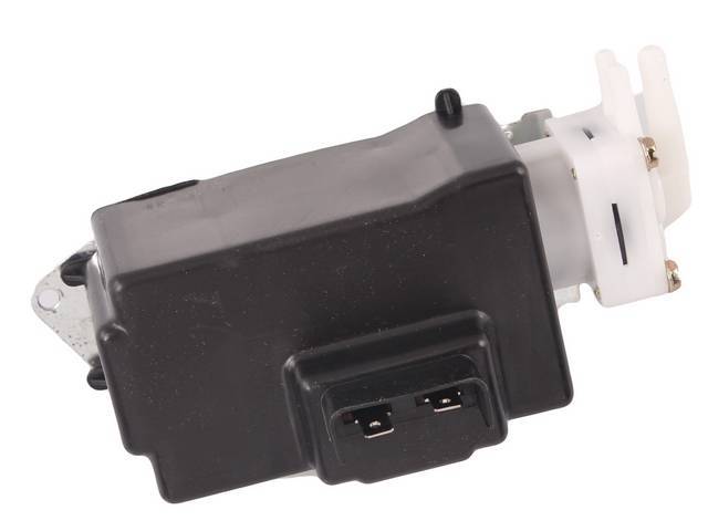 Windshield Washer Pump Assembly, correct white head, reproduction