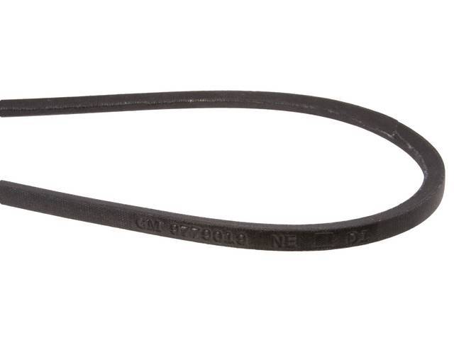 P/S Belt, Cloth Wrapped OE Style belt W/ *GM* and P/N *9779019* stamped into belt, OE Style reproduction