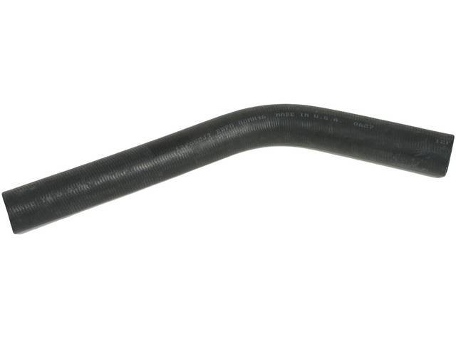 Radiator Hose, Upper, replacement style reproduction for (60-64)