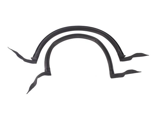Hurst T-Top Outer Edge Weatherstrips, 2nd design, US Made reproduction