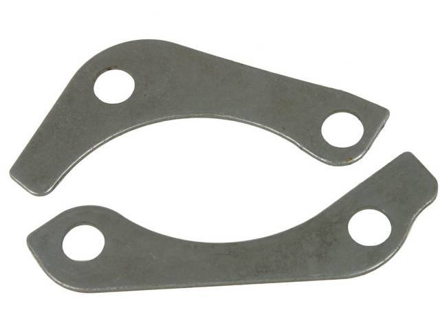 REINFORCEMENT TABS, Engine Oil Pan, use w/ 17 bolt hole oil pans, does not work on 1969-earlier engine blocks w/o modification, repro