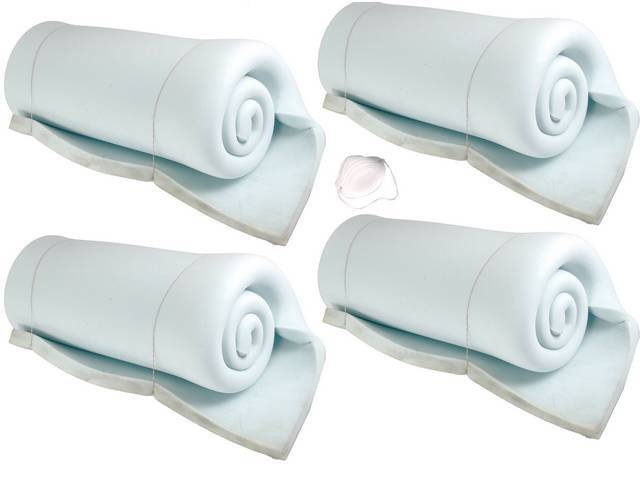 INSTALLATION KIT, Rear Seat, incl 4 sections of 30 inch x 70 inch x 1 1/2 inch thick foam, and a dust mask, repro