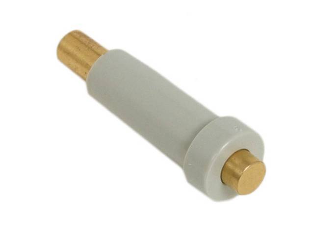 Horn Button Contact / Plunger, fits in large hole of the steering wheel and completes horn connection, reproduction
