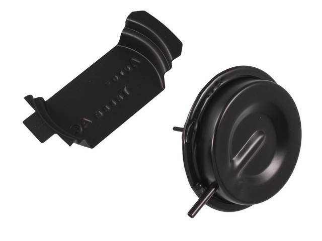 Air Cleaner Diaphragm Package, (On Snorkel) / Hood Pan, reproduction