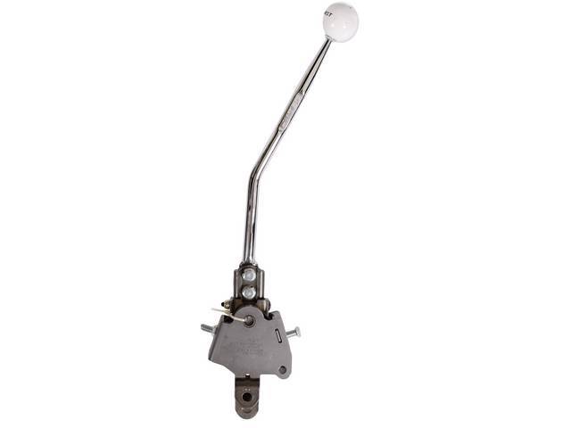 Hurst Competition Plus 4 Speed Shift Lever, chrome finish, repro