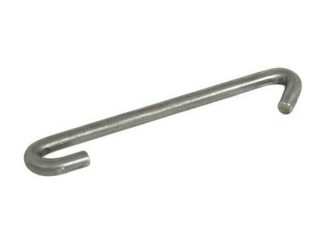 Parking Brake Intermediate Cable Guide, Front, mounts on transmission crossmember, reproduction