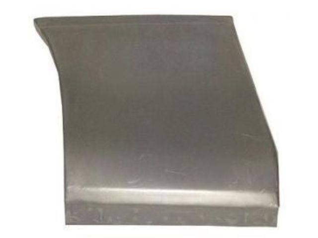 Lower Fender Repair Panel, LH, Rear of Well, 18 inch tall, reproduction
