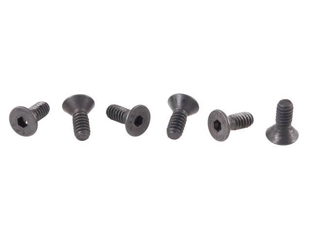 Formula Steering Wheel to Hub Screw Kit, repro