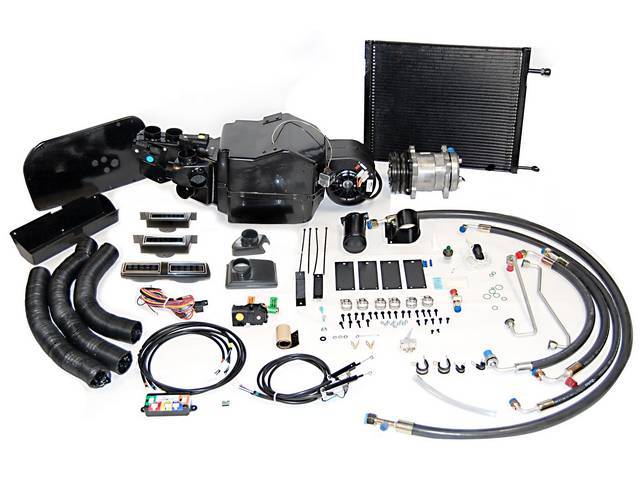 Perfect Fit Elite A/C System, fully electric, uses R-134a Freon