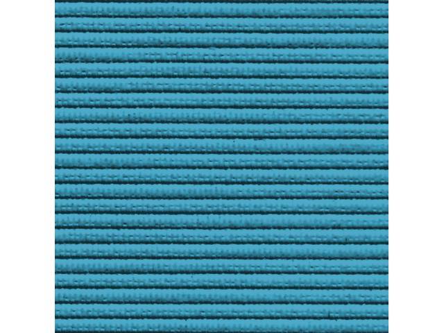 HEADLINER, Non-Perforated Grain, Bright Blue, Does not include sail panels or material to cover sunvisors, Repro