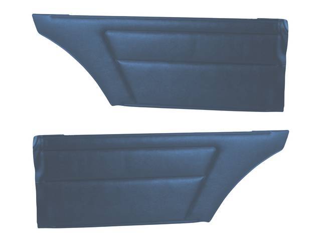 Premium Deluxe Inside Quarter Panel Set, Bright Blue