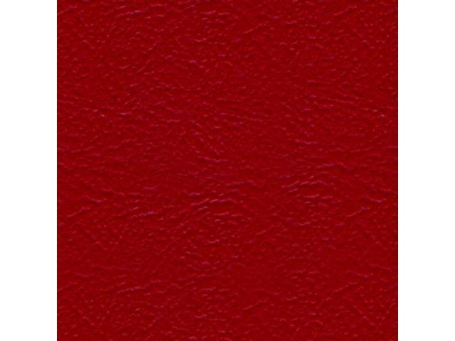 Medium Red Premium Sunvisor Set, Sierra Grain, Concours Quality reproduction by Legendary Auto Interiors