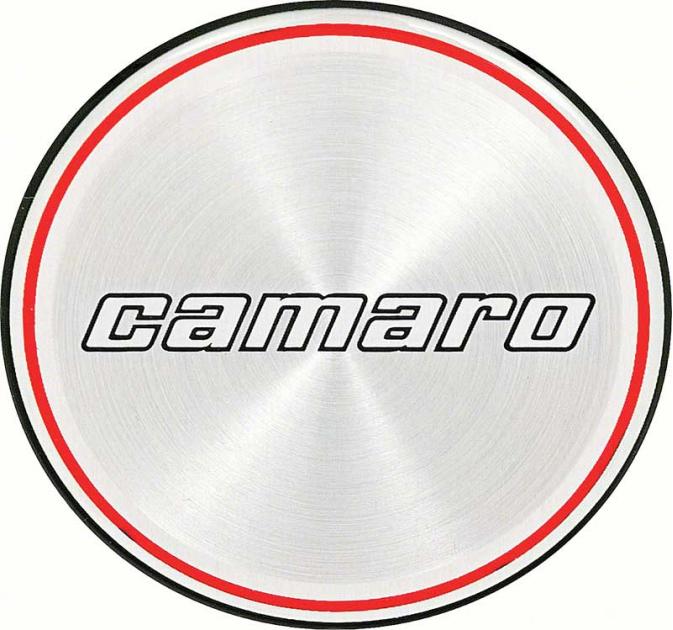 1980 Camaro, Hub Cap Insert Emblem, Each
