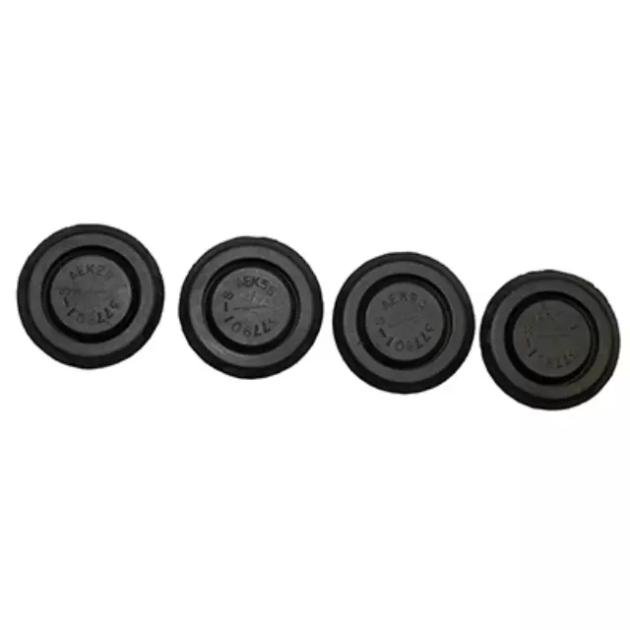Redline Restomotive 1963-1970 Ford Car 4 Piece Rubber Front Seat Plug Set for Front Seat Mounting Holes