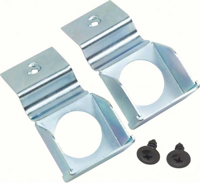1959-79 GM, Under Dash Lamp Light Socket Housings, with Screws, Pair